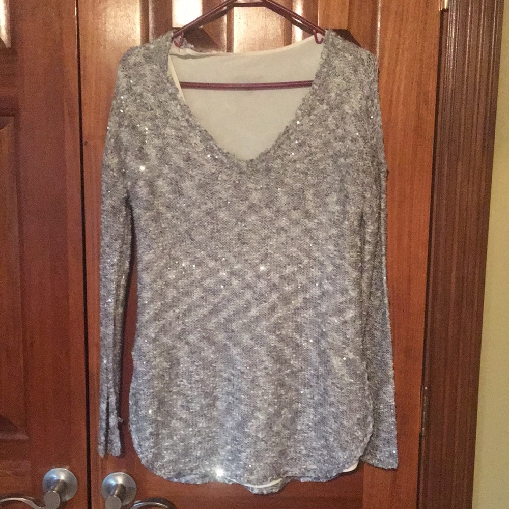 Apt 9 sequin sweater
